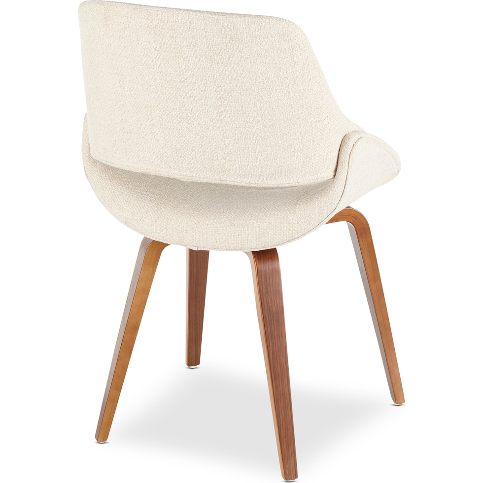 uma white dining chair   