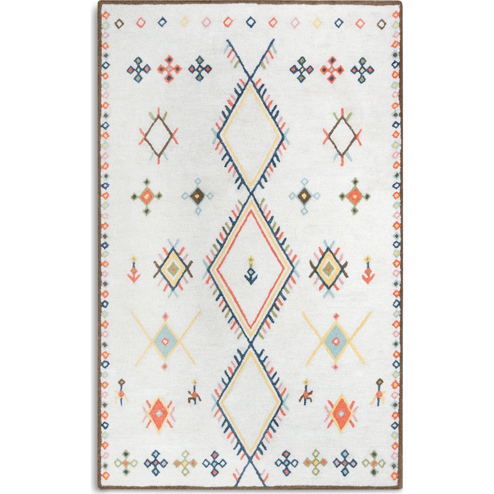 una white area rug  x    