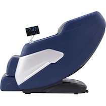 unwind blue gray massage chair   