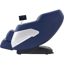 unwind blue gray massage chair   