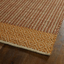 utah orange area rug  x    