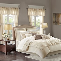 valeah white california king bedding set   