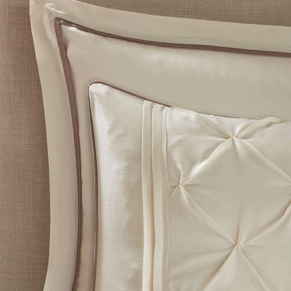 valeah white california king bedding set   