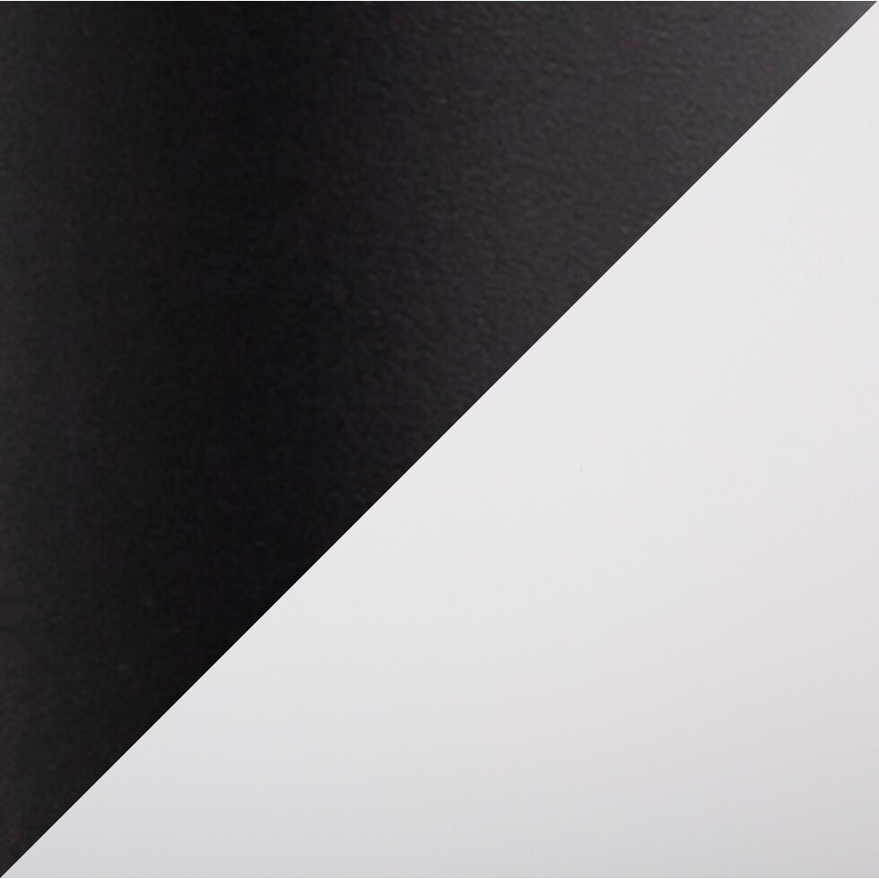 valerie black white counter height table   