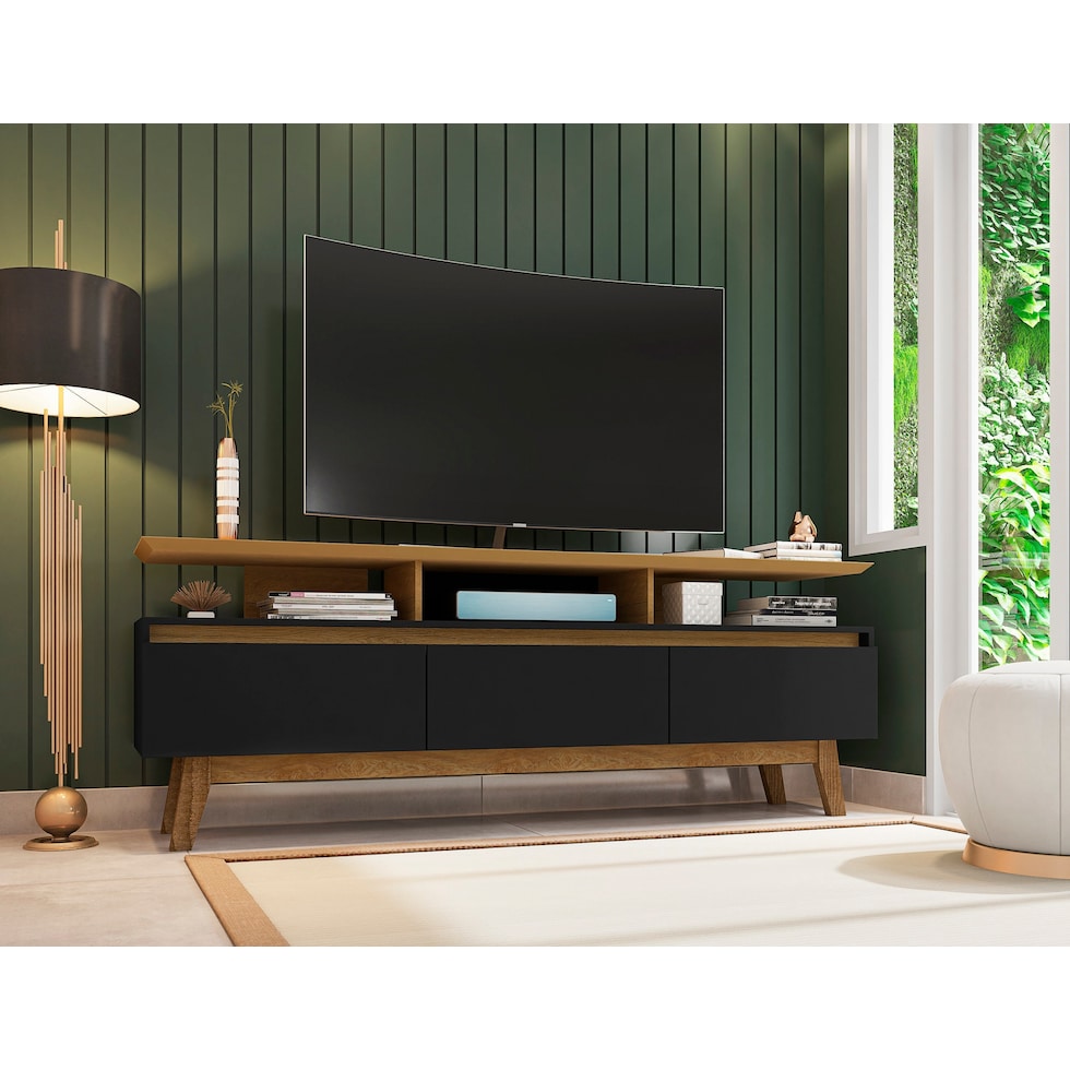 valor black tv stand   