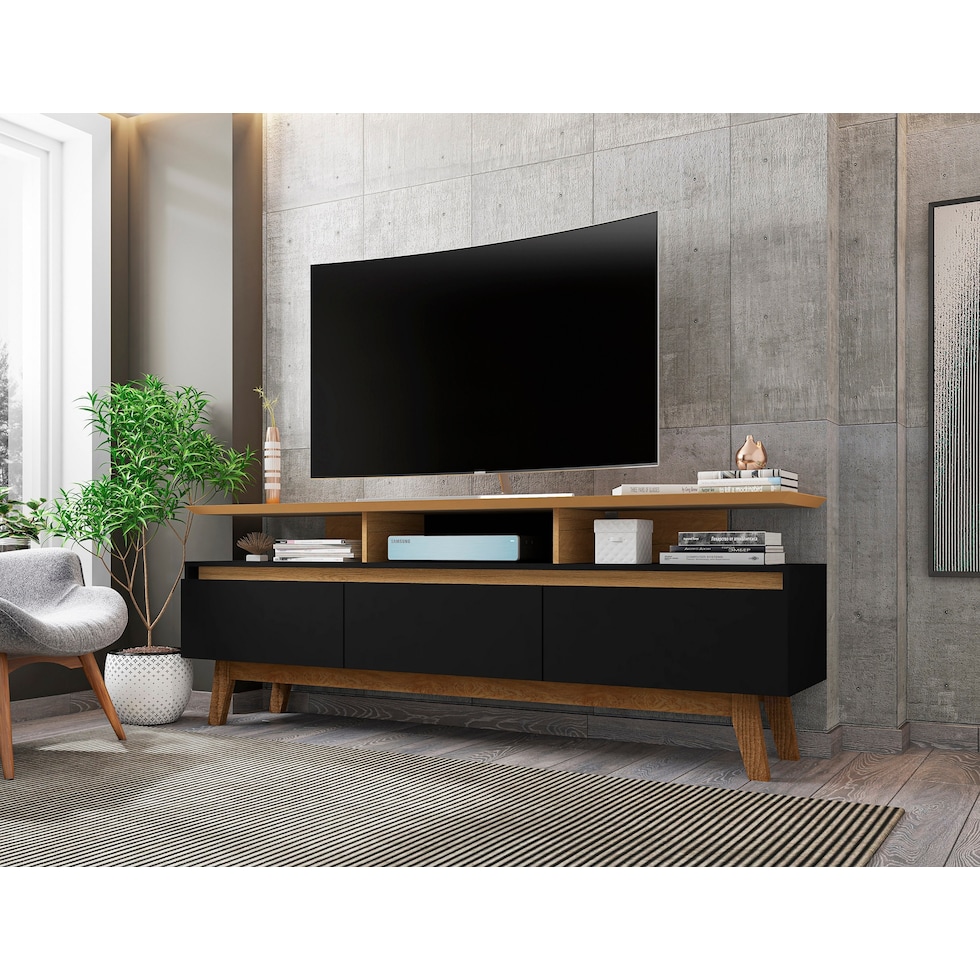 valor black tv stand   