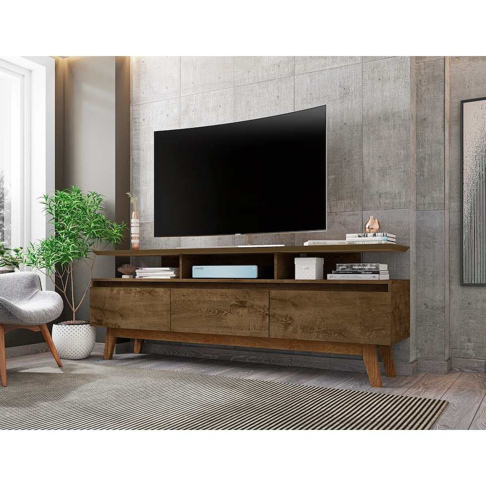 valor dark brown tv stand   