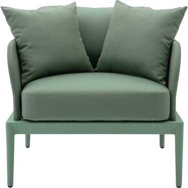Vancouver Outdoor Lounge Chair - Green