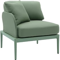 vancouver green outdoor chair   