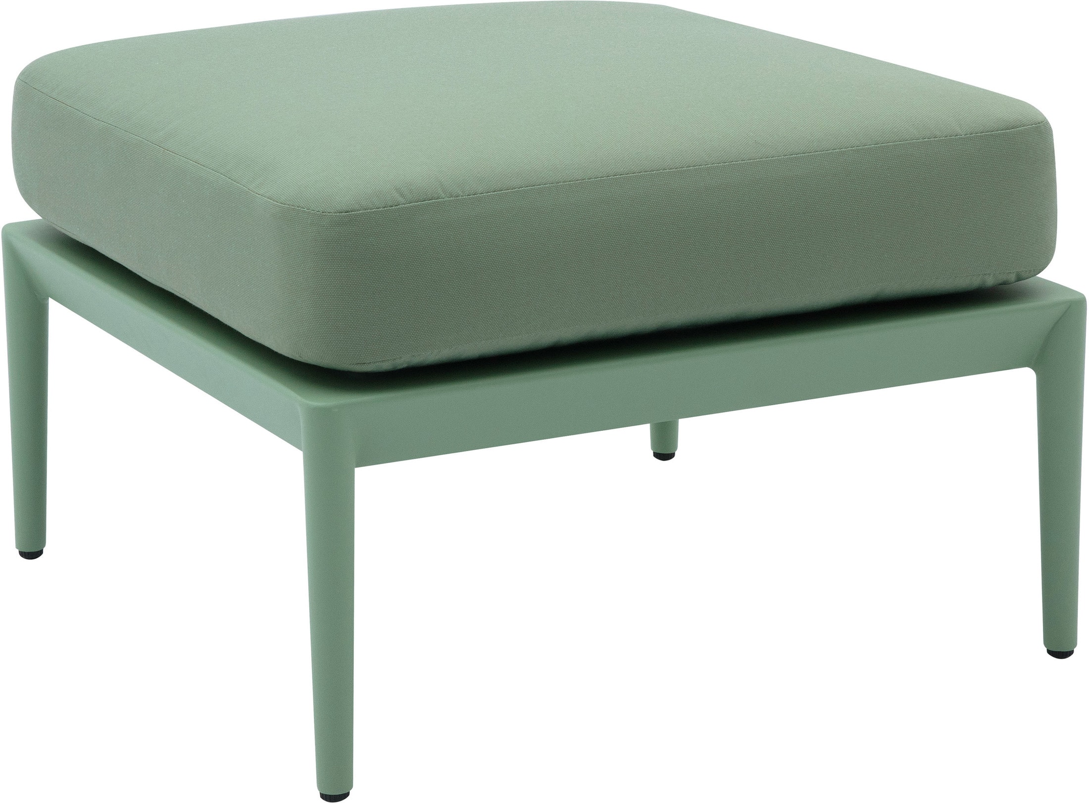 Green outdoor ottoman discount