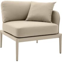vancouver light brown outdoor chair   