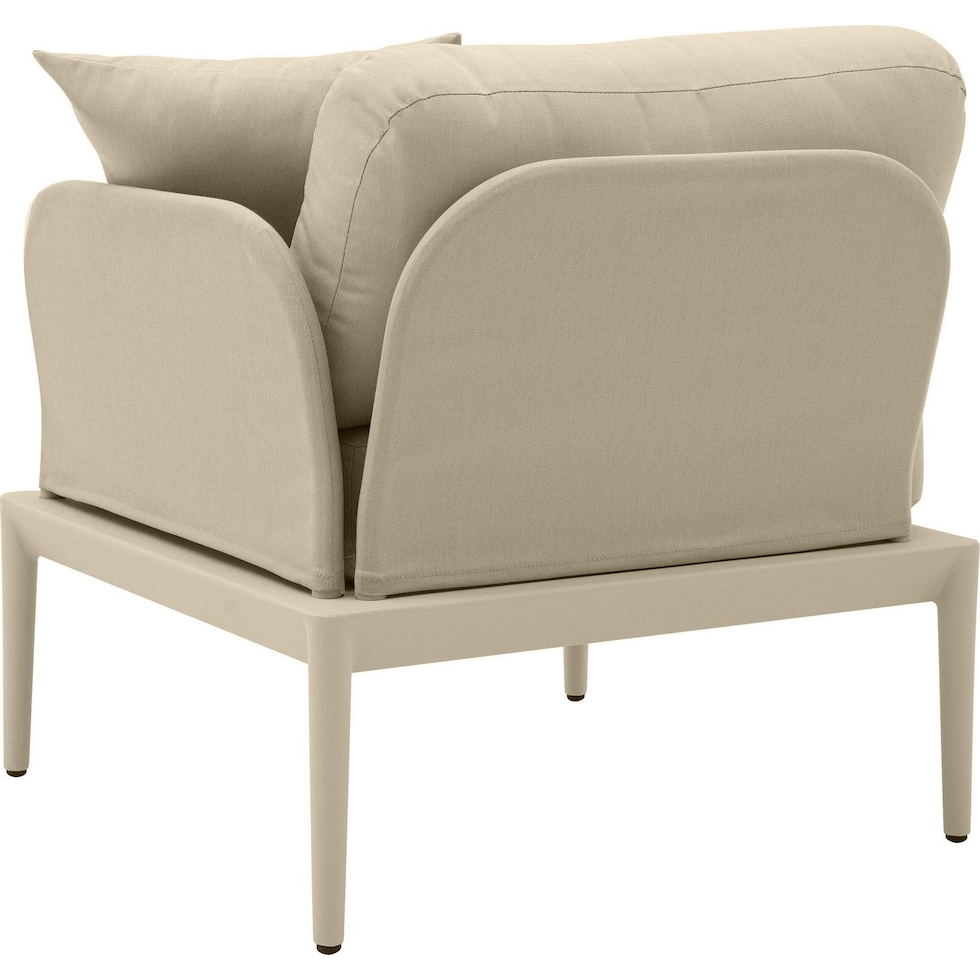 vancouver light brown outdoor chair   