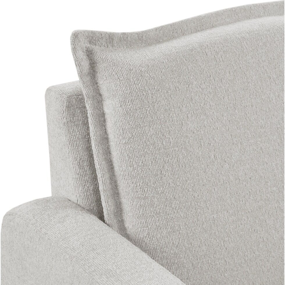 vasanta white accent chair   