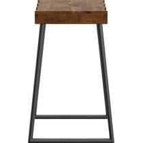 vendalia light brown counter height stool   