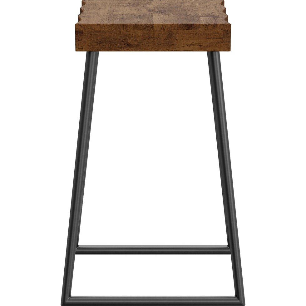 vendalia light brown counter height stool   