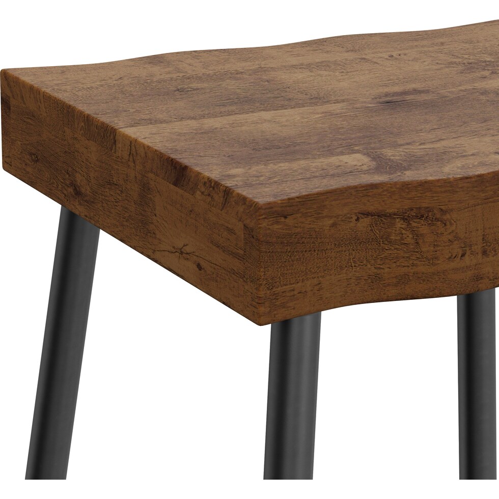 vendalia light brown counter height stool   