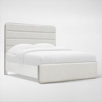 venice bedroom white  pc queen bedroom   