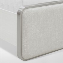 venice bedroom white king bed   