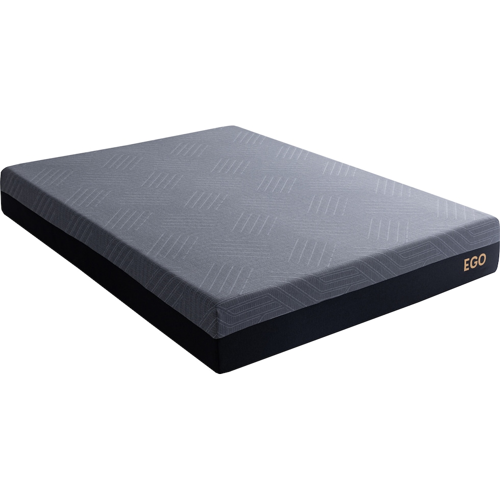 ventilated copper gel aerofusion memory foam black full mattress   