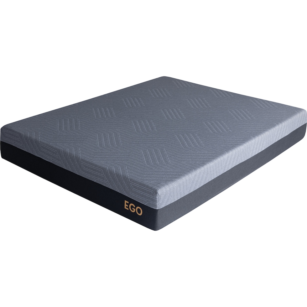 ventilated copper gel aerofusion memory foam black full mattress   