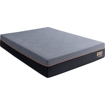 ventilated copper gel aerofusion black twin mattress   