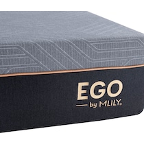 ventilated copper gel aerofusion black twin mattress   