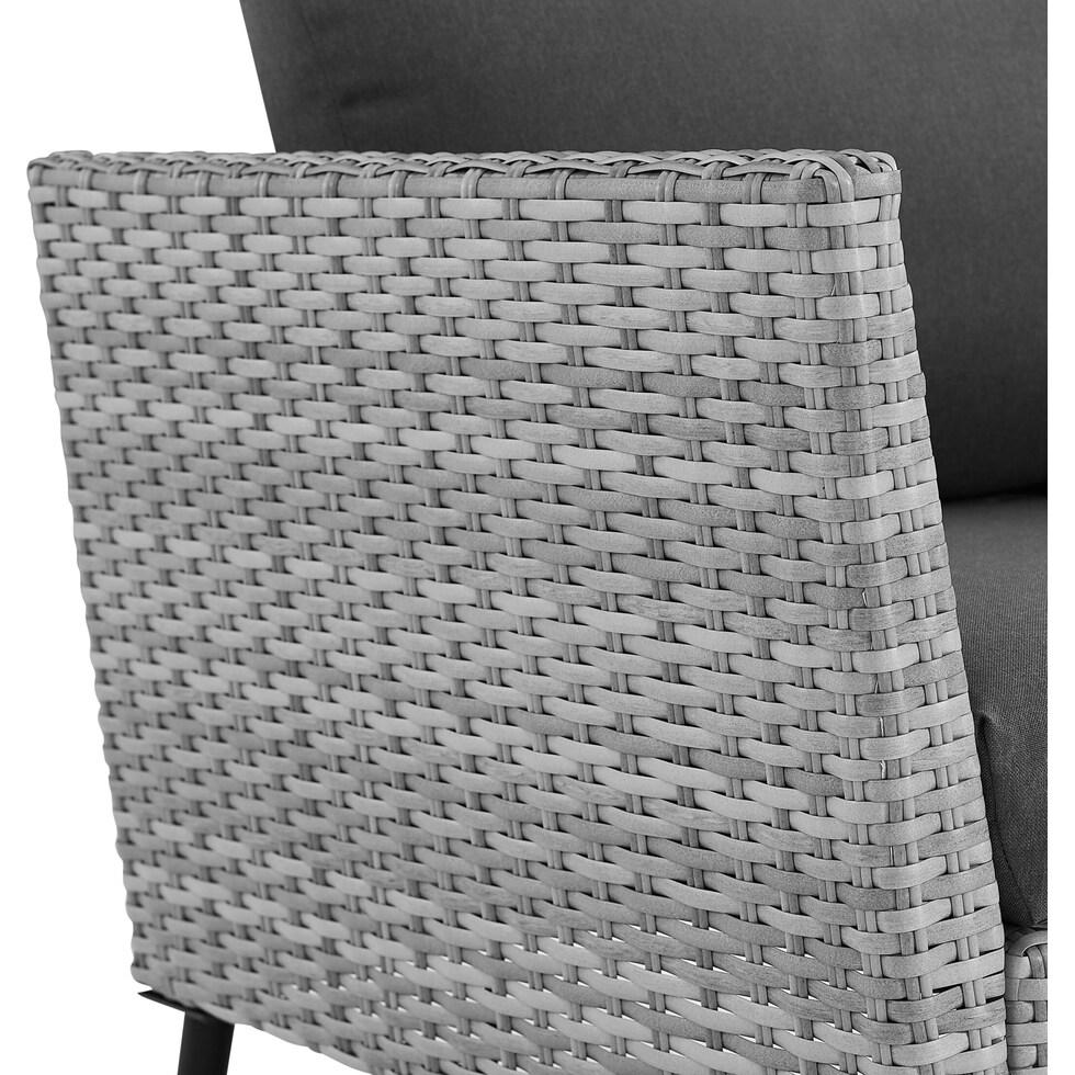 ventura gray outdoor chair set   
