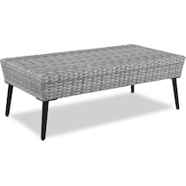 ventura gray outdoor loveseat set   