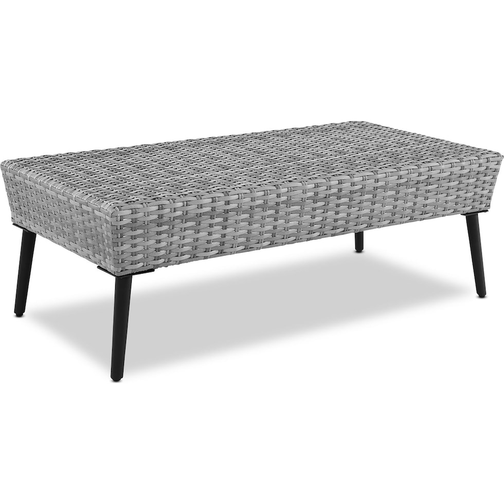 ventura gray outdoor loveseat set   