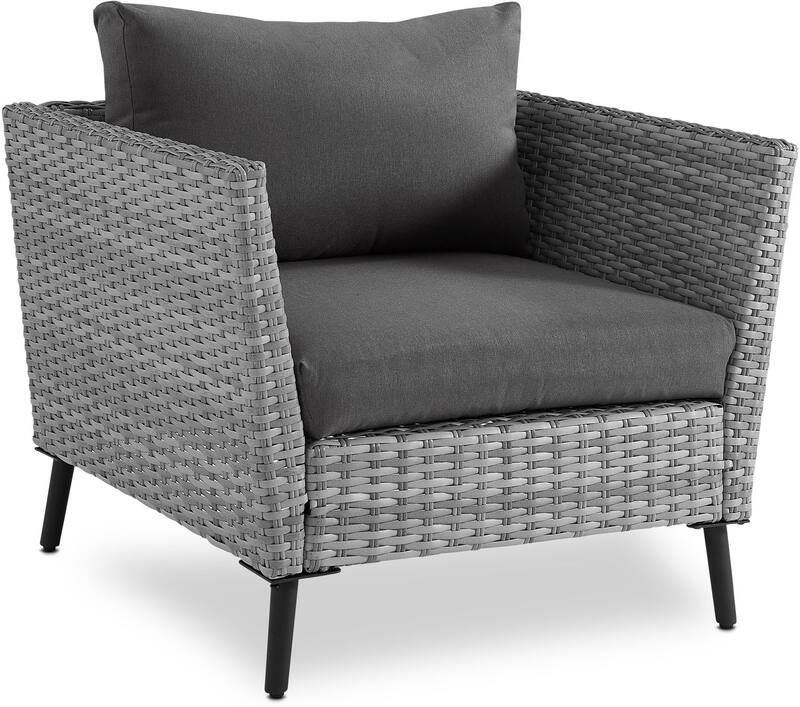 Ventura Outdoor Loveseat, 2 Chairs, and Coffee Table Set Value City