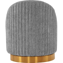 venus gray accent chair   