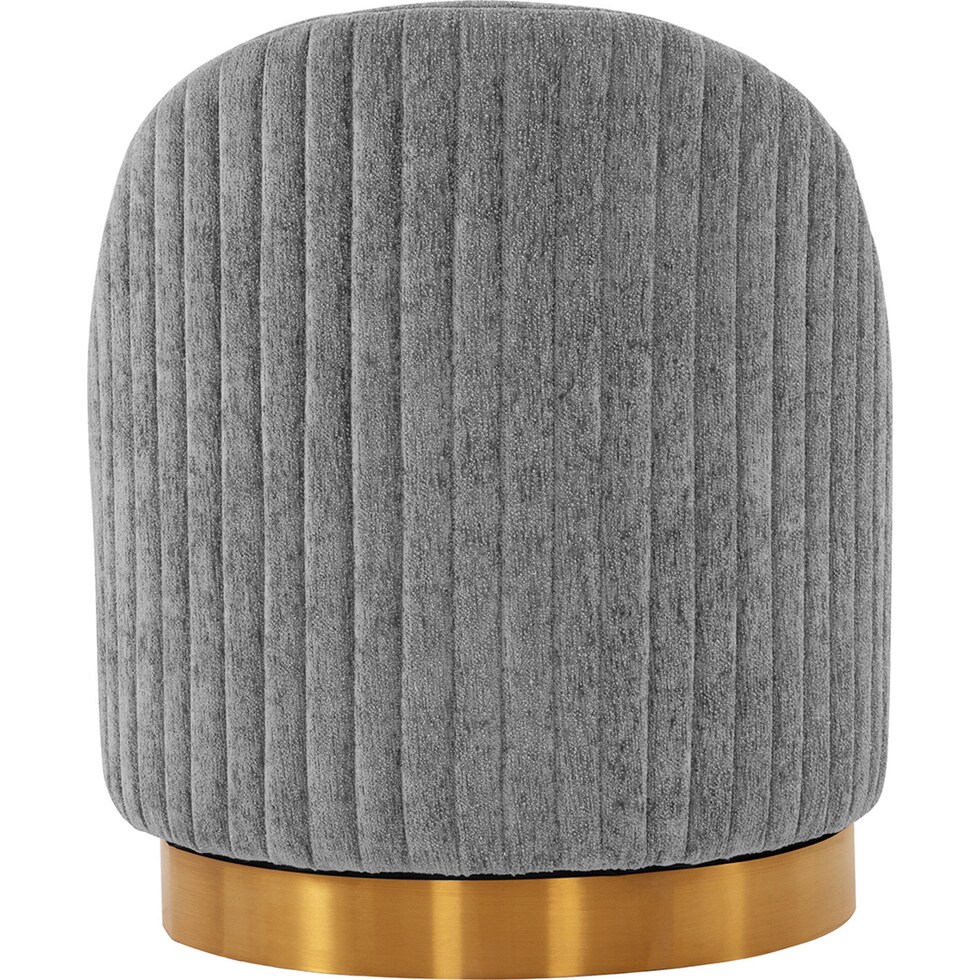 venus gray accent chair   