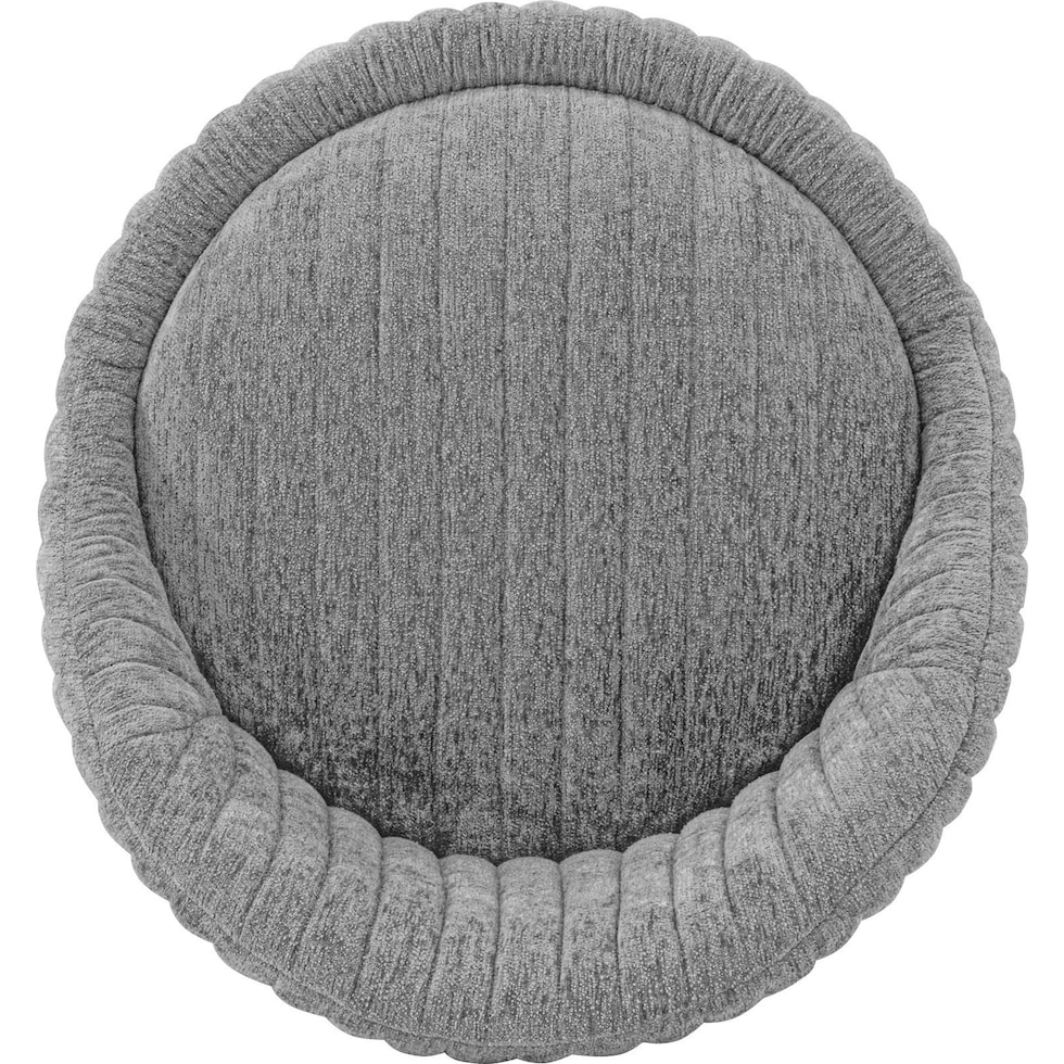 venus gray accent chair   