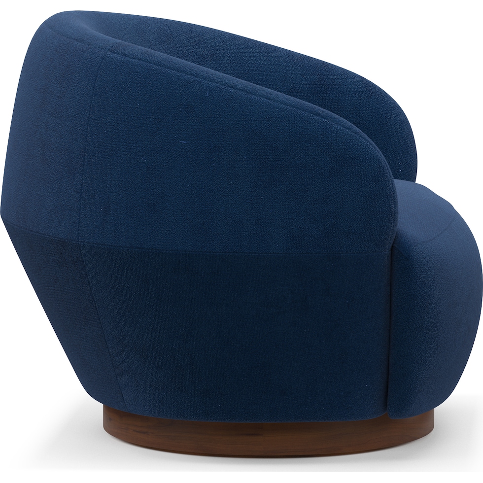 vera indigo accent chair   