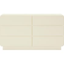 veria white dresser   