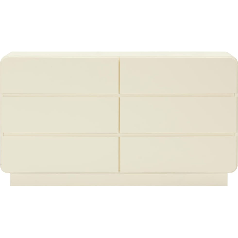 veria white dresser   