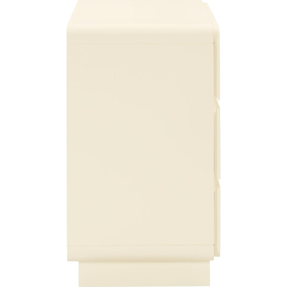 veria white dresser   