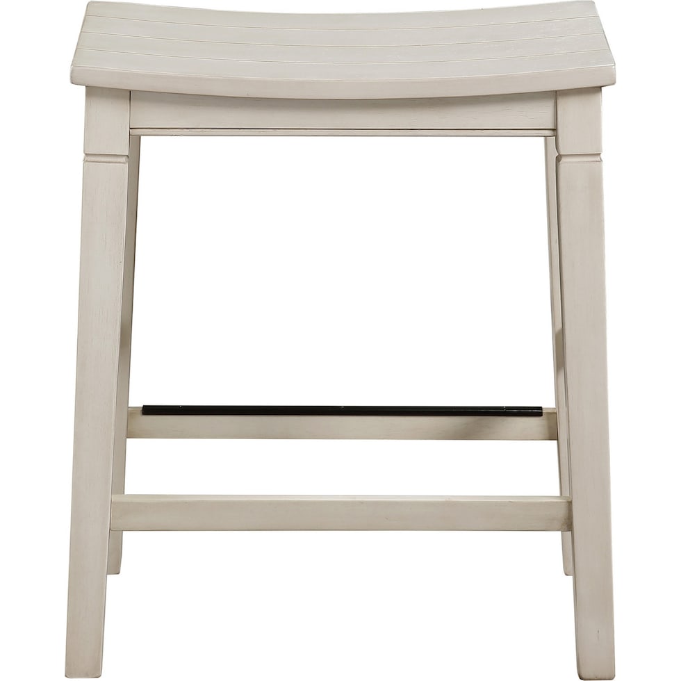verity white  pc counter height dining room   