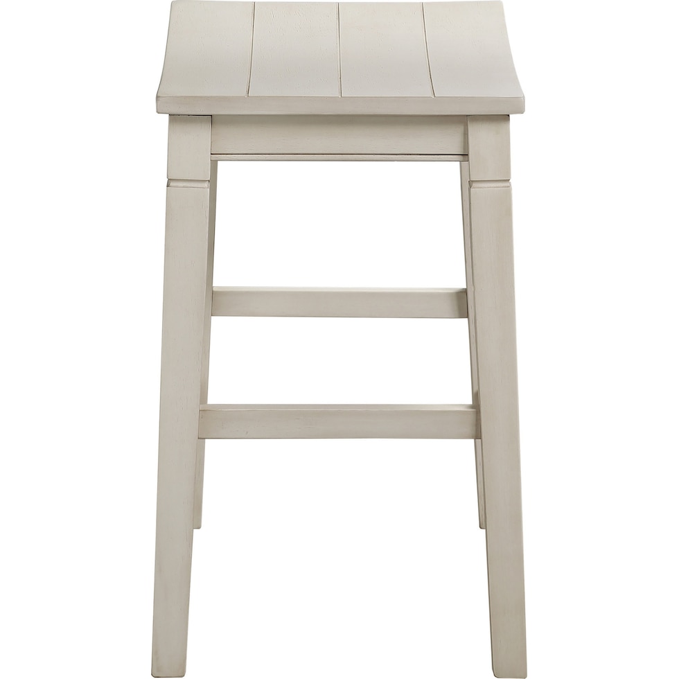 verity white  pc counter height dining room   