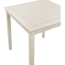 verity white  pc counter height dining room   
