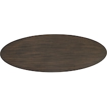 verlice dark brown coffee table   