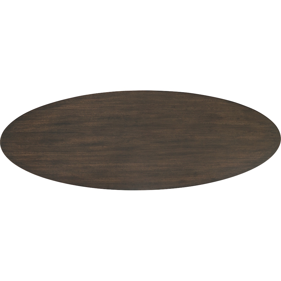 verlice dark brown coffee table   