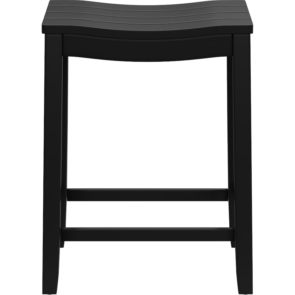 verona black counter height stool   