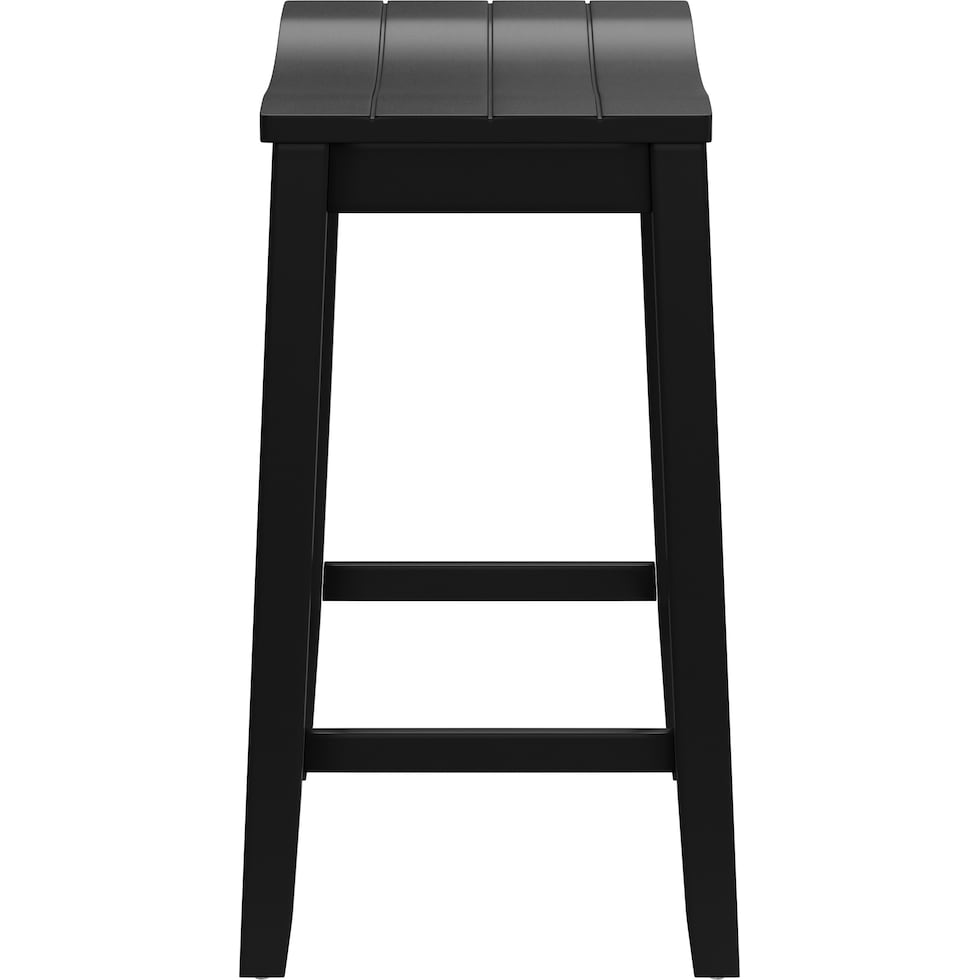 verona black counter height stool   