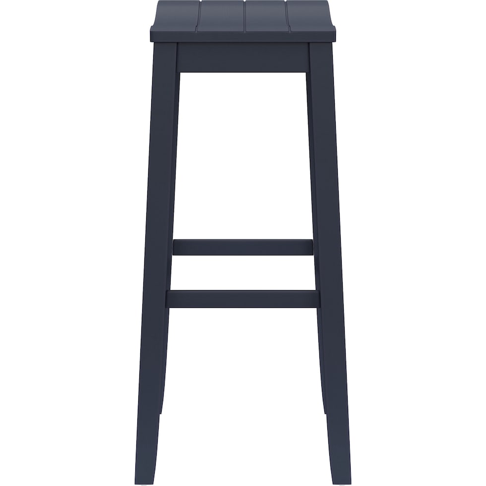 verona blue bar stool   
