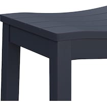 verona blue bar stool   
