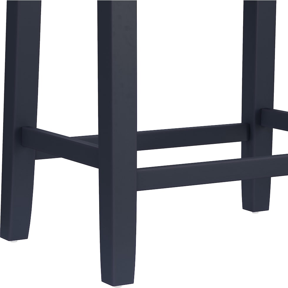 verona blue bar stool   