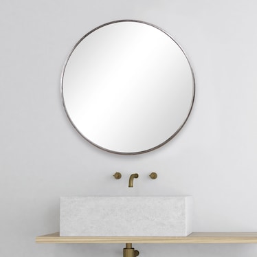 Veronica 35'' Round Wall Mirror