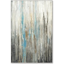 vertical abstract multicolor wall art   