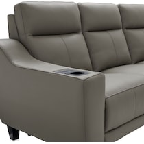 vesper gray  pc power reclining living room   